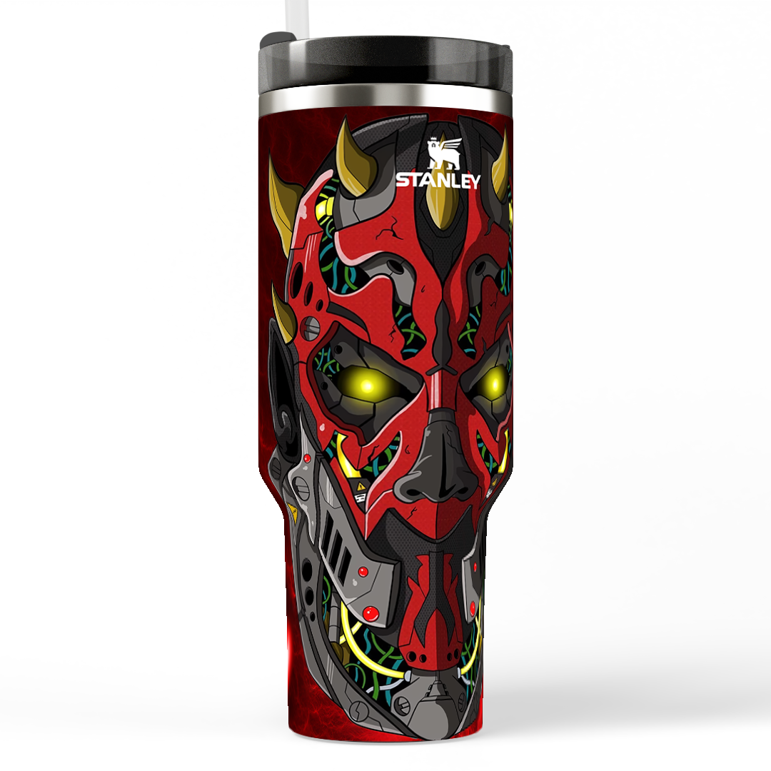 Darth Maul Mecha Red Quencher Tumbler